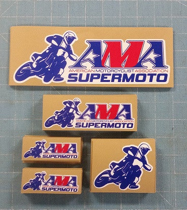 Official AMA Supermoto Sticker