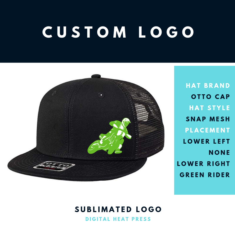 Official DRT Racing Snapback Green Rider Hat