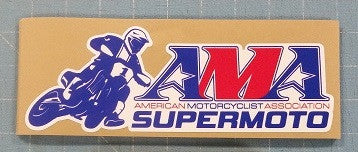Official AMA Supermoto Sticker