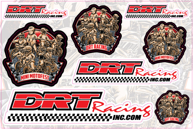 DRT Racing Sticker Pack