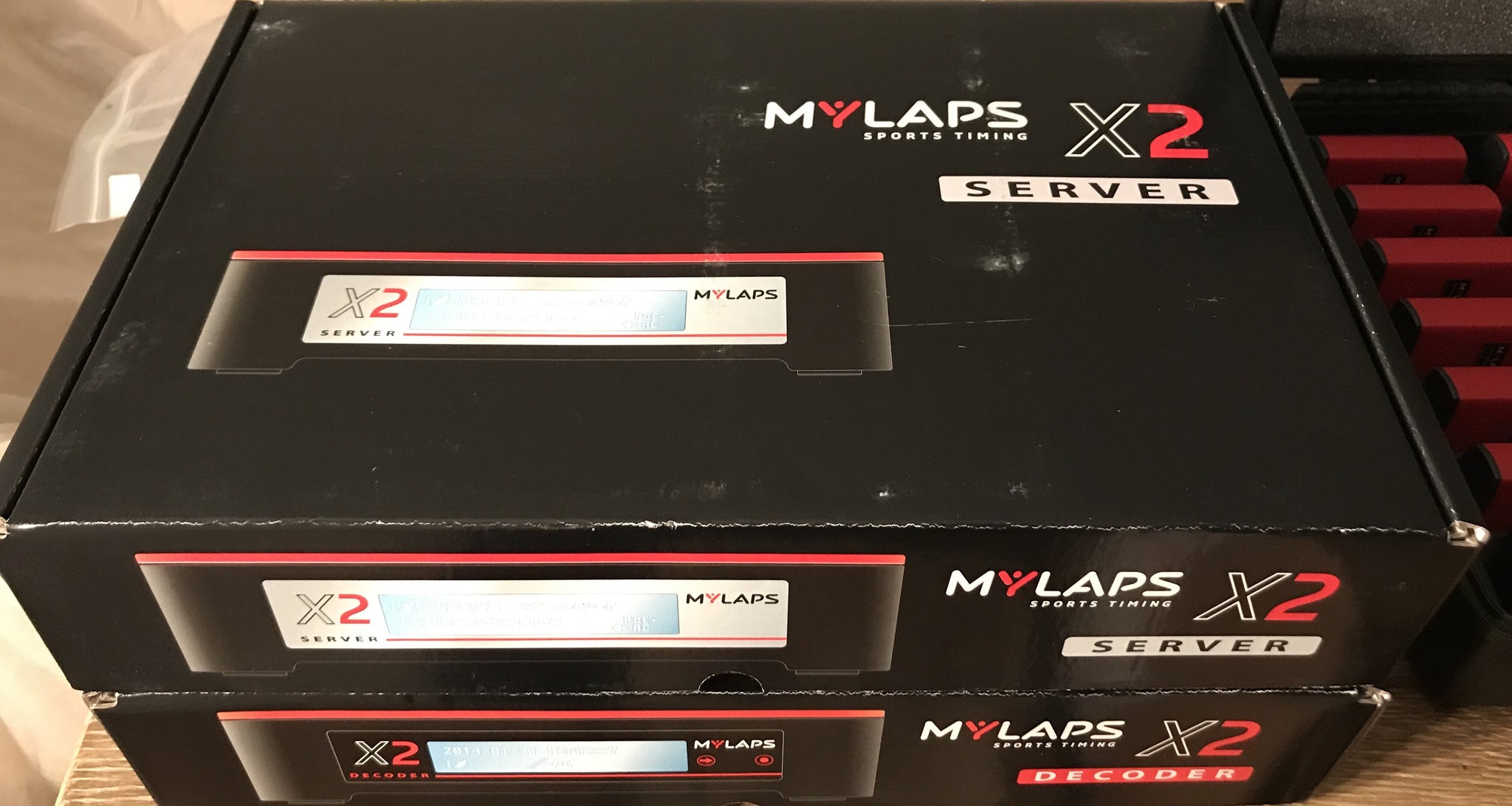 MyLaps X2 with 34 Transponder Rental DRT Racing